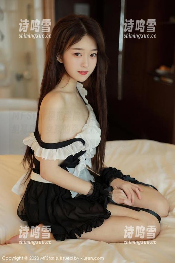 MFStar模范学院 - 看！妞妞koko的这组写真，女孩的姿态太迷人了，图片都像在说“快来和我玩”。