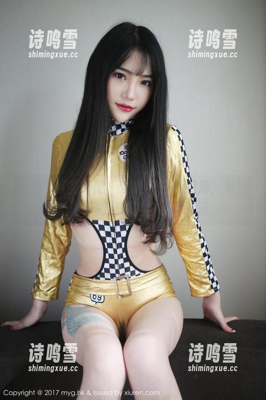 MyGirl美媛馆 - 紧身牛仔裤搅局，私房美图下的唐琪儿会让你惊讶