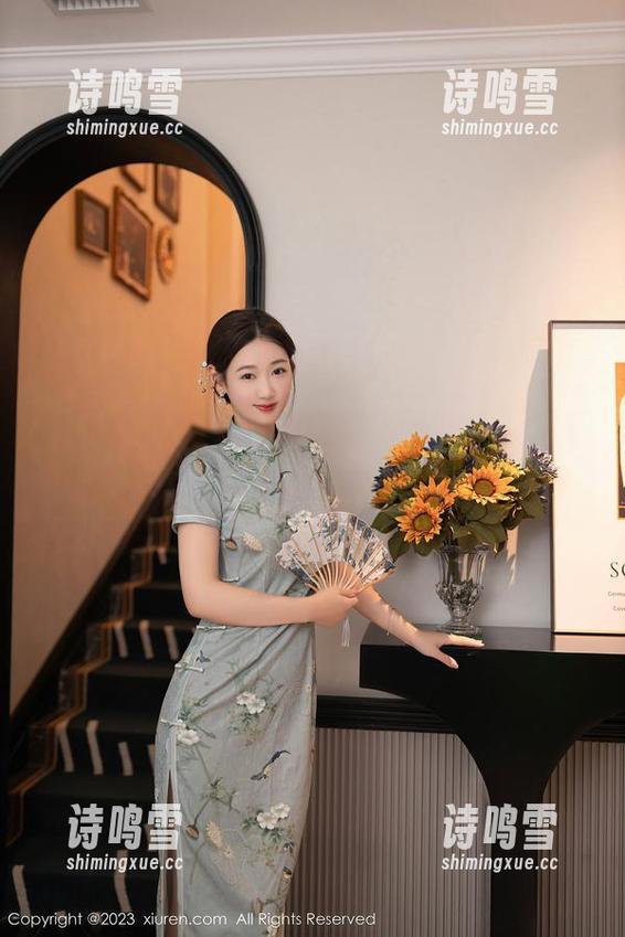 Xiuren秀人网 - 看！龙女宝宝穿上了体操服，纯粹的无圣光风格！