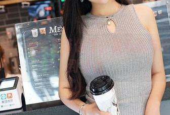 尤蜜荟 – 图库里带你飞，温心怡与皮衣美到销魂