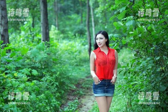 推女郎 - 黑色的夏婉婉，让你秒变福利图包的资深玩家。