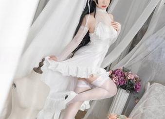 更新版:樱落Selena与欧根礼服的狂欢,原图再现你的想象。