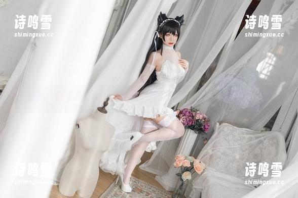 更新版：樱落Selena与欧根礼服的狂欢，原图再现你的想象。