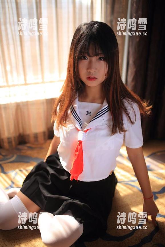 这张猫九酱学姐的图片，不知道是不是我心中的女神参考