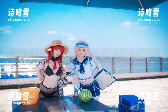 图集上线，金鱼yui的旅拍如同一场‘水草’派对！